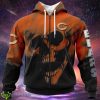Chicago Bears Custom Name & Number Skull Hoodies Full Over Print Product Photo 1