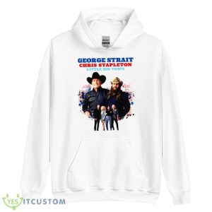 Chris Stapleton Tour 2023 Geoege Strait Shirt 7 Chris Stapleton Tour 2023 Geoege Strait Shirt - Unisex Heavy Blend Hooded Sweatshirt