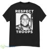 Christopher Dorner Respect Troops shirt - G500 Men’s Classic T-Shirt