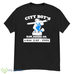 City Boy’s Raw Piping Co Laying Pipe Shirt - G500 Men’s Classic T-Shirt