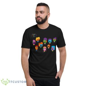 City’s Members Charlie’s Colorforms City Silly Faces Shirt - Short Sleeve T-Shirt