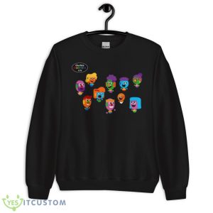 City’s Members Charlie’s Colorforms City Silly Faces Shirt - Unisex Crewneck Sweatshirt