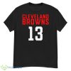 Cleveland Browns 13 Odell Beckham Jr. shirt - G500 Men’s Classic T-Shirt