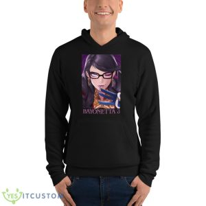 Click Bayo Graphic Bayonetta shirt - Unisex Fleece Pullover Hoodie