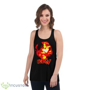 Cokot Kirik Yahui Graphic shirt - Women's Flowy Racerback Tank
