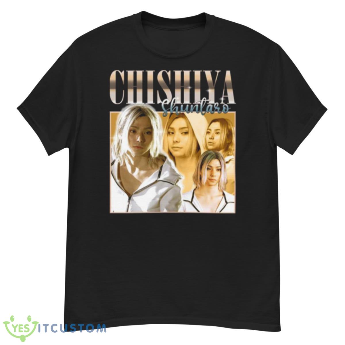 Collage Design Alice In Borderland Chishiya Shuntaro shirt 12 Collage Design Alice In Borderland Chishiya Shuntaro shirt - G500 Men’s Classic T-Shirt