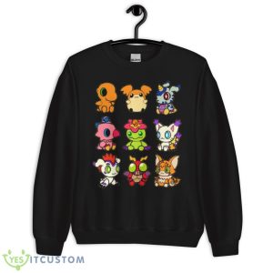 Collage Design Digimon Adventure shirt - Unisex Crewneck Sweatshirt