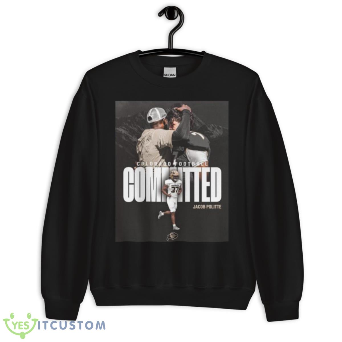 Colorado Football committed Jacob Politte shirt 3 Colorado Football committed Jacob Politte shirt - Unisex Crewneck Sweatshirt