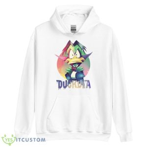 Colored Design Count Duckula Shirt 7 Colored Design Count Duckula Shirt - Unisex Heavy Blend Hooded Sweatshirt