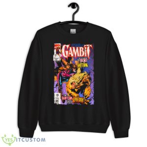 Comic Cover Gambt Vs Sabretooth Nk3 shirt - Unisex Crewneck Sweatshirt