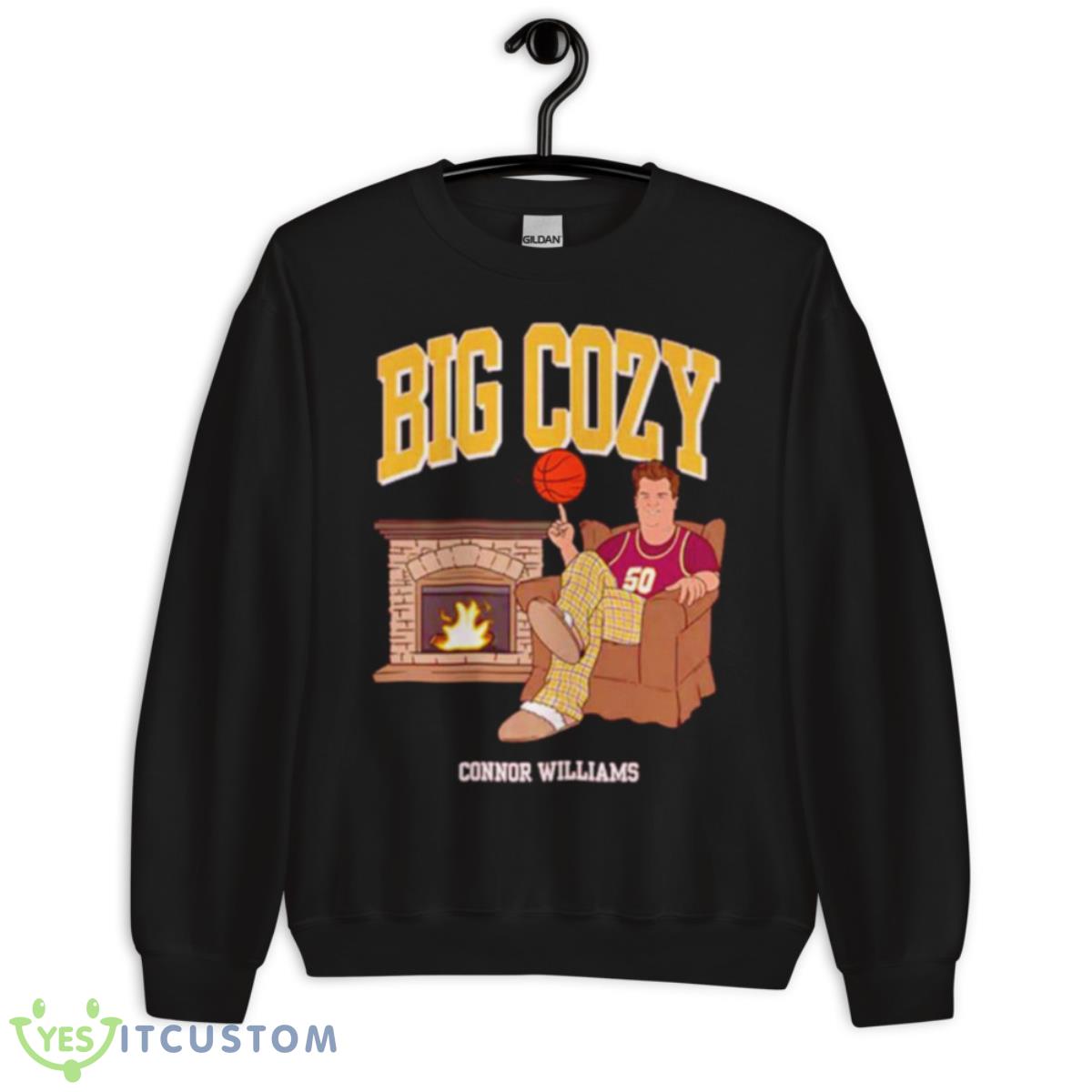 Connor Williams big cozy shirt 13 Connor Williams big cozy shirt - Unisex Crewneck Sweatshirt