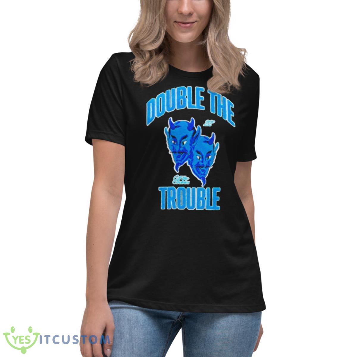 Cookiessf Cookies X Otx Double The Trouble Shirt 6 Cookiessf Cookies X Otx Double The Trouble Shirt - Women's Relaxed Short Sleeve Jersey Tee