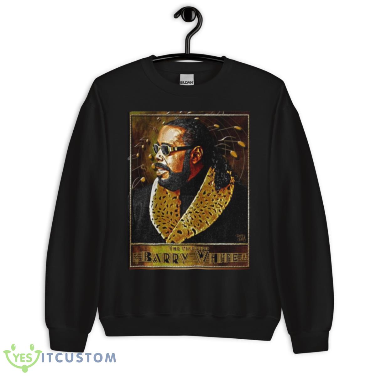 Cool Design Barry White shirt 3 Cool Design Barry White shirt - Unisex Crewneck Sweatshirt