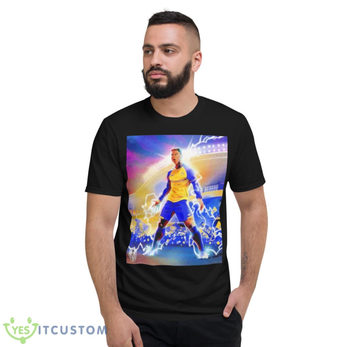 Cristiano Ronaldo Is Inspired By Al Nassr Shirt 2 Cristiano Ronaldo Is Inspired By Al Nassr Shirt - Short Sleeve T-Shirt