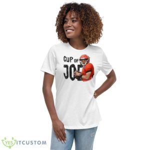 Cup Of Joe Burrow 2023 Shirt 9 Cup Of Joe Burrow 2023 Shirt - Women's Relaxed Short Sleeve Jersey Tee