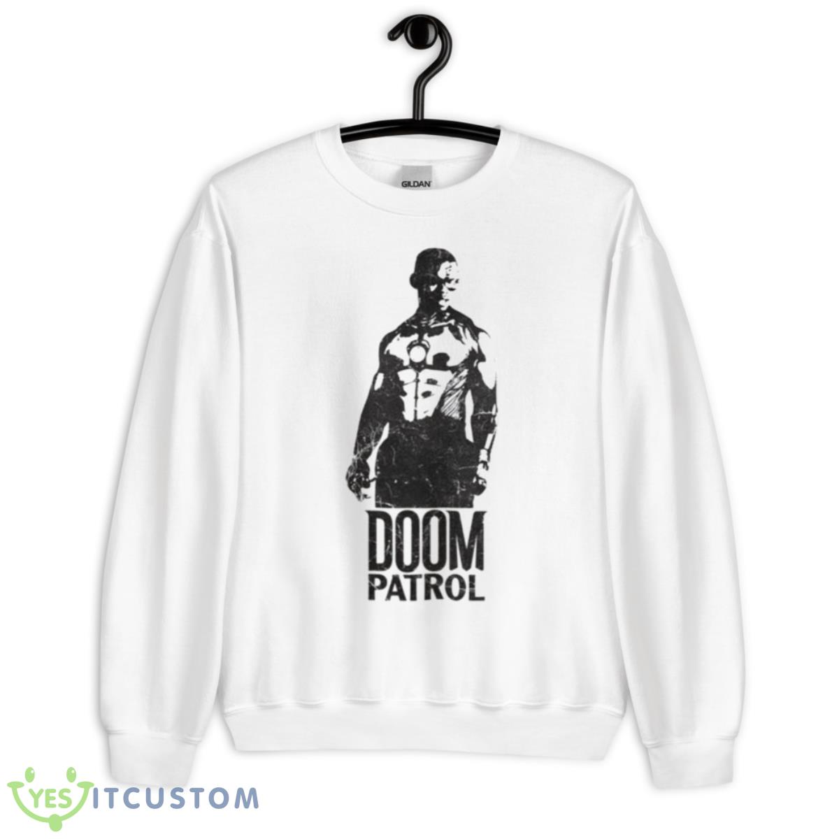 Cyborg Doom Patrol Shirt 11 Cyborg Doom Patrol Shirt - Unisex Heavy Blend Crewneck Sweatshirt