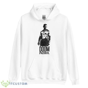 Cyborg Doom Patrol Shirt 7 Cyborg Doom Patrol Shirt - Unisex Heavy Blend Hooded Sweatshirt