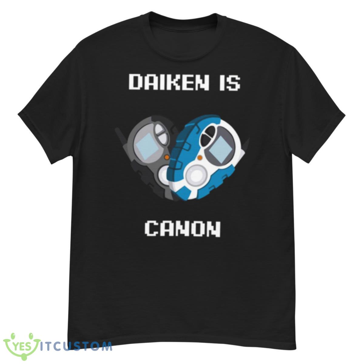 Daiken Is Canon White Text Digimon shirt 12 Daiken Is Canon White Text Digimon shirt - G500 Men’s Classic T-Shirt