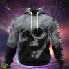 Dallas Cowboys Custom Name & Number Skull Hoodies Full Over Print Product Photo 1