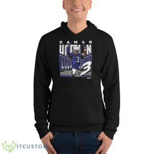 Damar Hamlin Buffalo Player Name 2023 Shirt 9 Damar Hamlin Buffalo Player Name 2023 Shirt - Unisex Fleece Pullover Hoodie