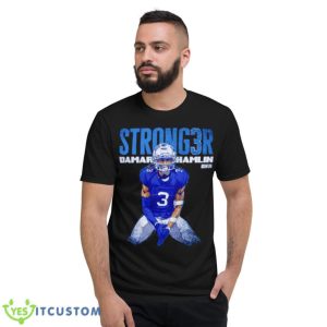 Damar Hamlin Buffalo Stronger Football Shirt - Short Sleeve T-Shirt