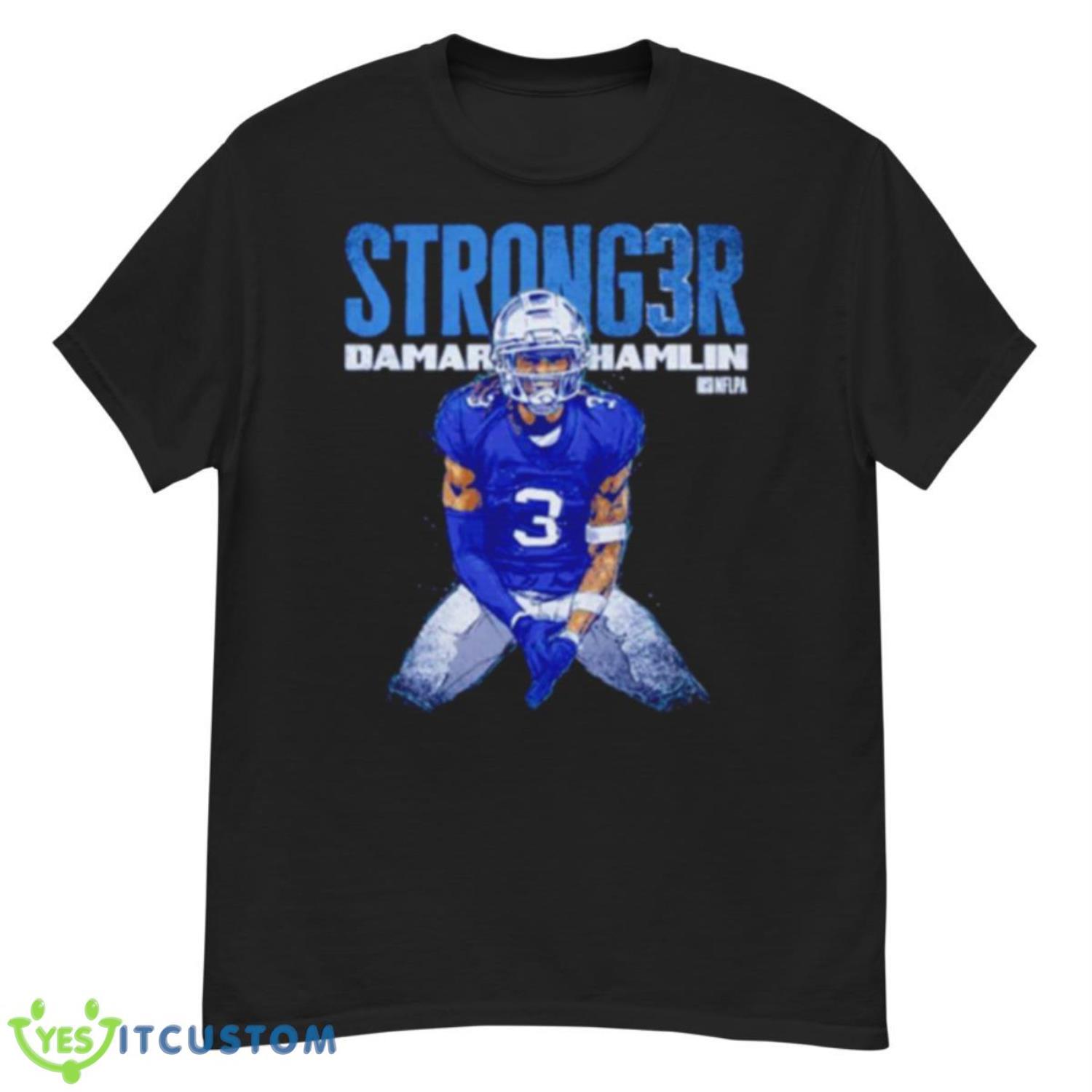 Damar Hamlin Buffalo Stronger Football Shirt 12 Damar Hamlin Buffalo Stronger Football Shirt - G500 Men’s Classic T-Shirt
