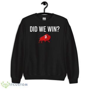 Damar Hamlin Did We Win Buffalo 3 Heart Shirt 8 Damar Hamlin Did We Win Buffalo 3 Heart Shirt - Unisex Crewneck Sweatshirt