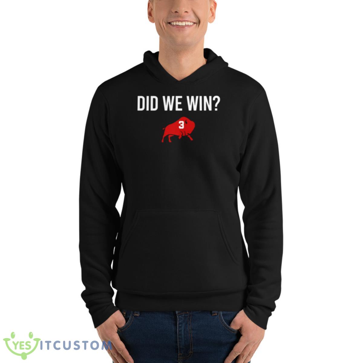 Damar Hamlin Did We Win Buffalo 3 Heart Shirt 4 Damar Hamlin Did We Win Buffalo 3 Heart Shirt - Unisex Fleece Pullover Hoodie