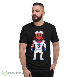 Damar Hamlin – Hamlin 8bit Shirt - Short Sleeve T-Shirt