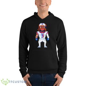 Damar Hamlin – Hamlin 8bit Shirt - Unisex Fleece Pullover Hoodie