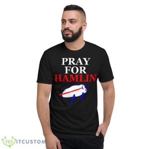 Damar Hamlin Shirt Pray For Hamlin - Short Sleeve T-Shirt