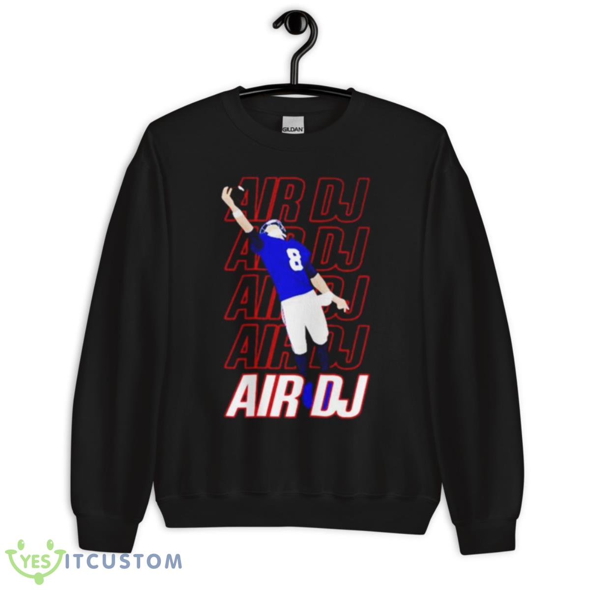 Daniel Jones air DJ shirt 3 Daniel Jones air DJ shirt - Unisex Crewneck Sweatshirt