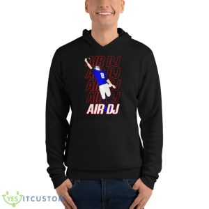 Daniel Jones air DJ shirt 9 Daniel Jones air DJ shirt - Unisex Fleece Pullover Hoodie