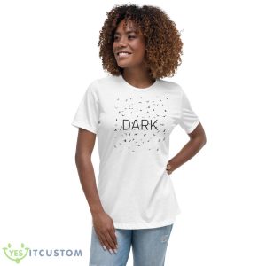 Dark Netflix Dead Birds Pattern Shirt 7 Dark Netflix Dead Birds Pattern Shirt - Women's Relaxed Short Sleeve Jersey Tee