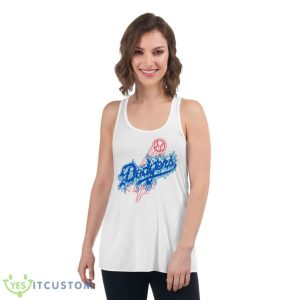Deathcore Dodgers Shirt - Women's Flowy Racerback Tank