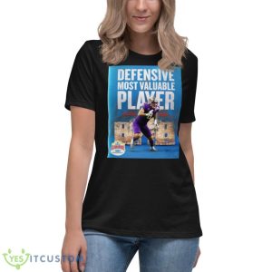 Defensive most valuable player Bralen Trice shirt - Women's Relaxed Short Sleeve Jersey Tee