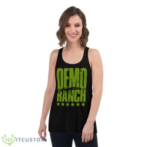 Demo AK Ranch shirt - Women's Flowy Racerback Tank
