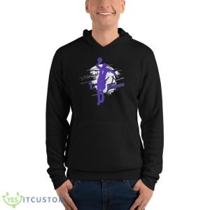 Devin Booker Phoenix Suns silhouette shirt - Unisex Fleece Pullover Hoodie