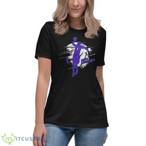Devin Booker Phoenix Suns silhouette shirt - Women's Relaxed Short Sleeve Jersey Tee
