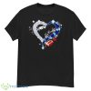 Diamond heart go Eagles shirt - G500 Men’s Classic T-Shirt