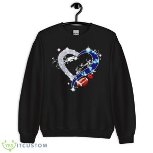 Diamond heart go Eagles shirt 8 Diamond heart go Eagles shirt - Unisex Crewneck Sweatshirt