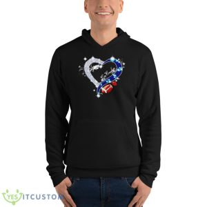Diamond heart go Eagles shirt 9 Diamond heart go Eagles shirt - Unisex Fleece Pullover Hoodie