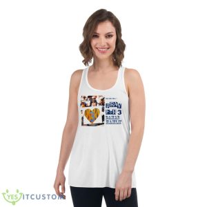 Did we win pray for 3 Damar Hamlin Bengals heart Shirt - Women's Flowy Racerback Tank