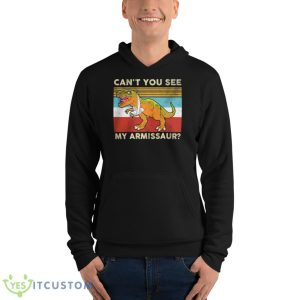 Dinosaur Can’t You See My Armissaur Vintage Retro Shirt 9 Dinosaur Can’t You See My Armissaur Vintage Retro Shirt - Unisex Fleece Pullover Hoodie
