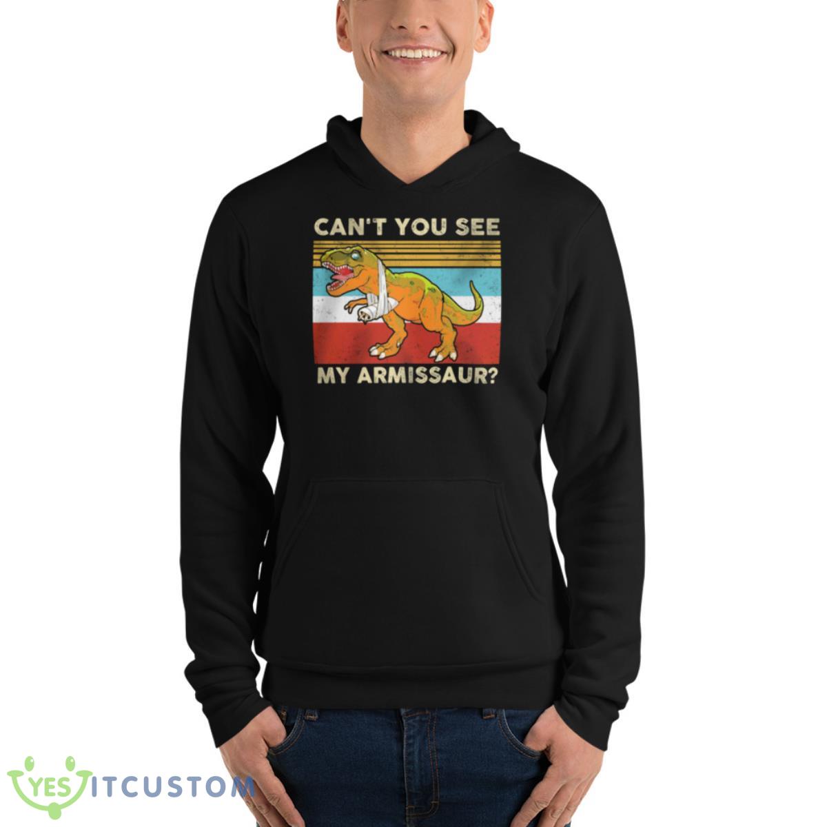 Dinosaur Can’t You See My Armissaur Vintage Retro Shirt 13 Dinosaur Can’t You See My Armissaur Vintage Retro Shirt - Unisex Fleece Pullover Hoodie