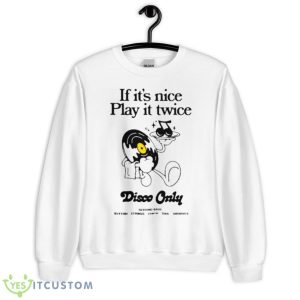 Disco Only ‘Play It Twice Shirt - Unisex Heavy Blend Crewneck Sweatshirt