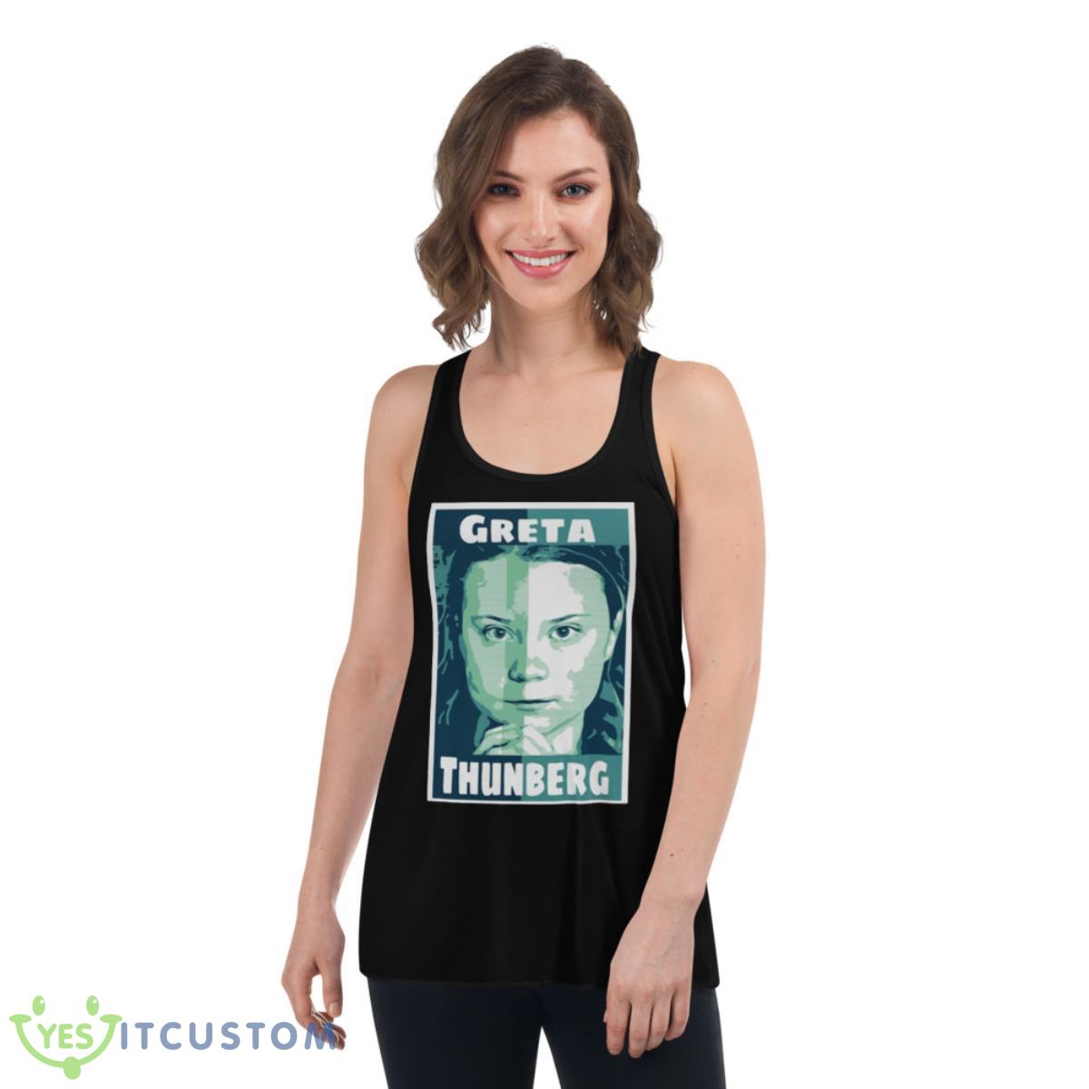 Discover The Secret To Greta Thunberg Cool shirt 5 Discover The Secret To Greta Thunberg Cool shirt - Women's Flowy Racerback Tank
