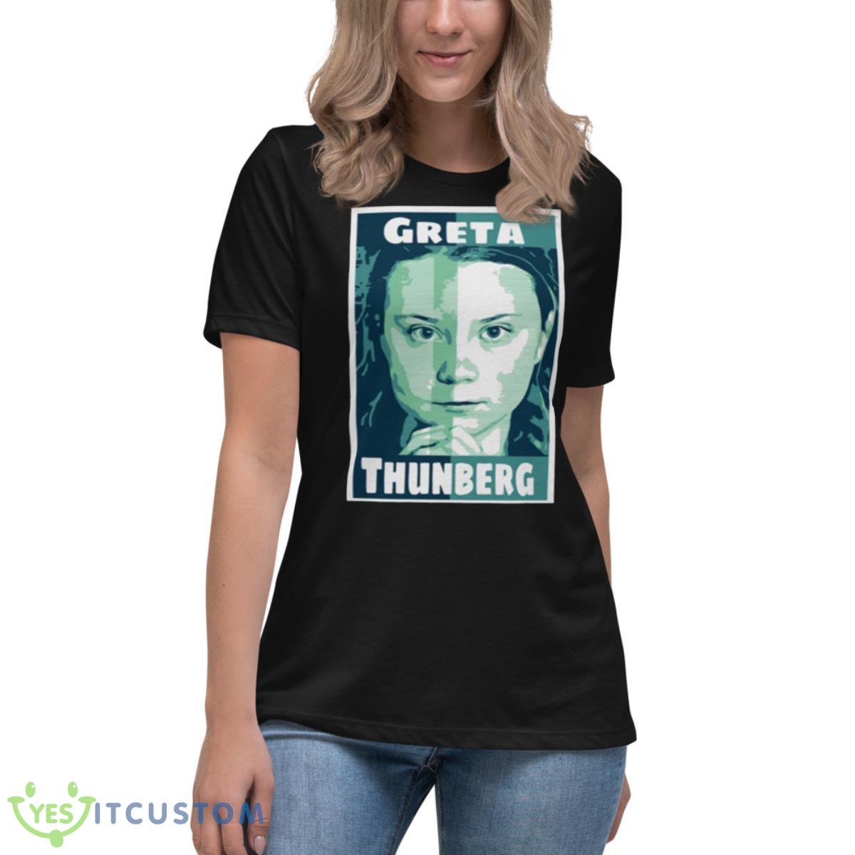 Discover The Secret To Greta Thunberg Cool shirt 6 Discover The Secret To Greta Thunberg Cool shirt - Women's Relaxed Short Sleeve Jersey Tee