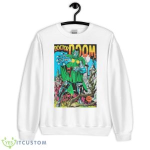 Doctor Doom Doom Patrol Comic Cover Shirt - Unisex Heavy Blend Crewneck Sweatshirt