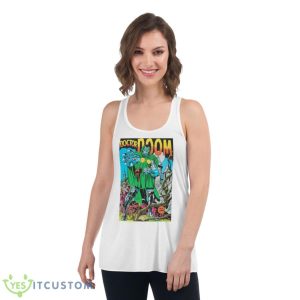 Doctor Doom Doom Patrol Comic Cover Shirt - Women's Flowy Racerback Tank